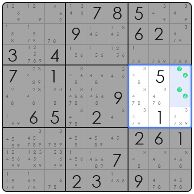 unique rectangle sudoku